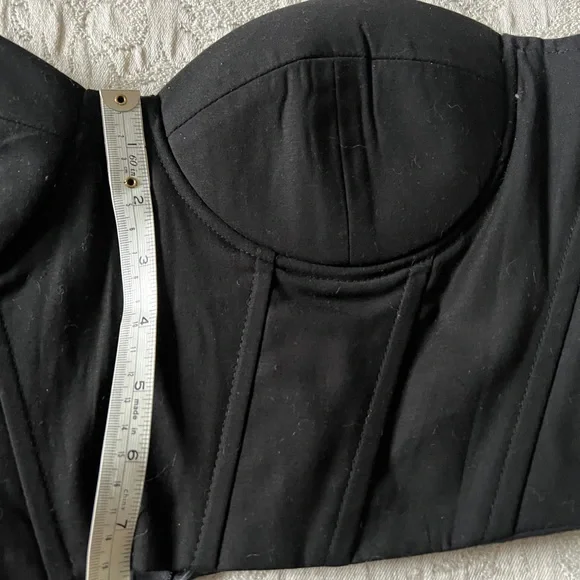 SHEIN Black corset style top - Picture 7 of 7